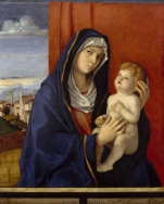ジョヴァンニ・ベリーニ　「　聖母子　」　1485-1490